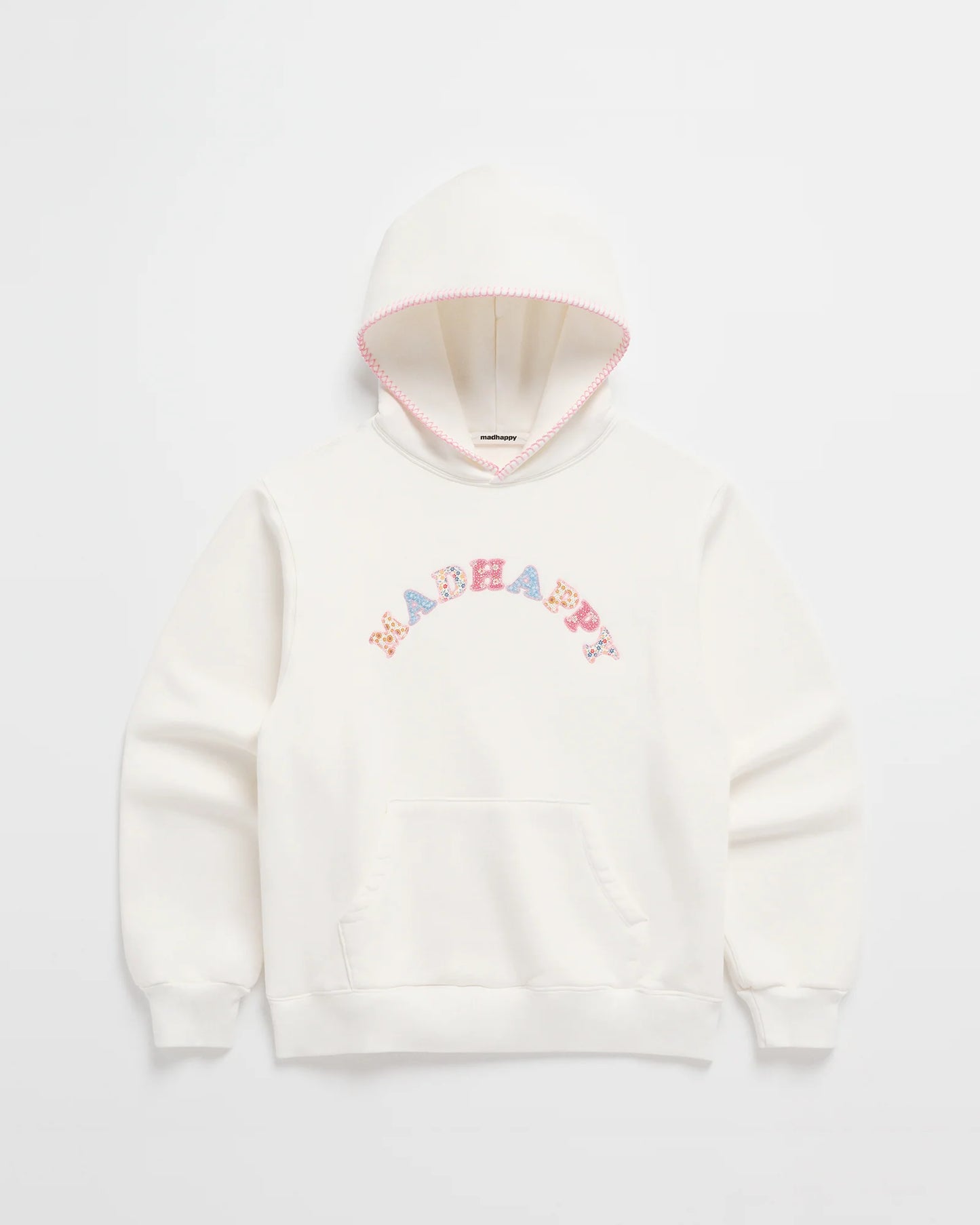 Patchwork Fleece Hoodie