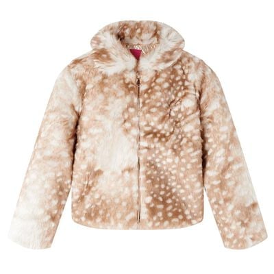 Fawn Faux Fur Jacket