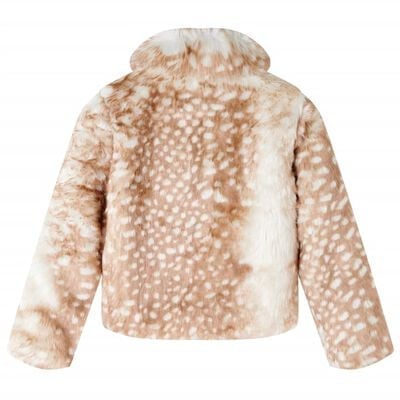 Fawn Faux Fur Jacket